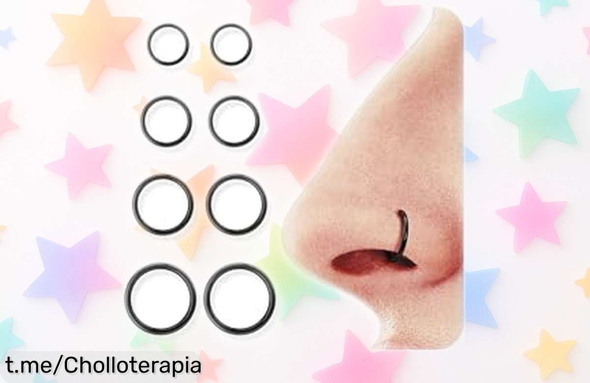 8 piezas de aros para piercing BodyBonita: cambia tu estilo al instante con una oferta irrepetible de precio ridículo que hará brillar tu look. ¡No te quedes sin ellos!