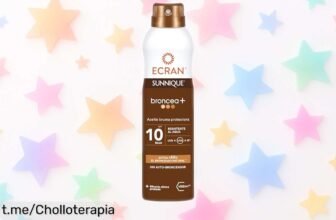 Aceite protector Ecran Sunnique 250 ml: Activa tu bronceado natural y cuida tu piel con un chollo irresistible que no puedes dejar escapar mientras disfrutas del sol.