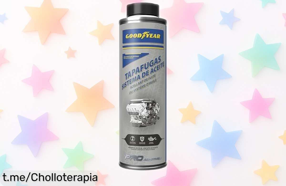 Aditivo tapafugas para aceite Goodyear Pro Additives 250 ml a un precio loco que cuida y mejora tu motor; ¡no dejes pasar este super chollo que hará rugir tu máquina!