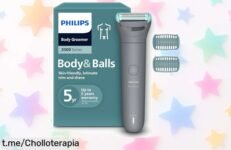 Afeitadora corporal Philips series 3000 BG3480/15 a precio loco: cuídate sin complicaciones y aprovecha este ofertón que no querrás perderte, ¡dale un vistazo ya!