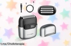 Afeitadora eléctrica compacta BarberBoss QR2752 a precio loco: obtén un cuidado fácil con láminas que se ajustan perfecto y duración increíble, ¡no te quedes sin la tuya!