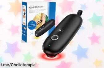 Alivio instantáneo para picaduras: el portatil que quita la picazón sin químicos, olvidate del mal rato y aprovecha este super chollo antes de que se acabe.