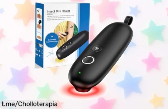 Alivio instantáneo para picaduras: el portatil que quita la picazón sin químicos, olvidate del mal rato y aprovecha este super chollo antes de que se acabe.