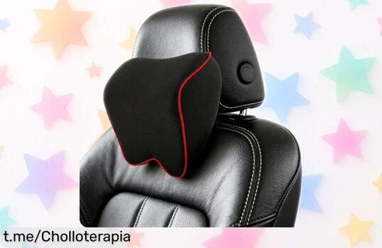 Almohada cervical Alaoo para el coche con ajuste perfecto y precio de escándalo, ¿te imaginas viajar sin molestias? ¡No te pierdas esta oferta increíble!