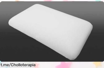 Almohada viscoelástica Vida10: el ofertón que te hará dormir como un rey, ¡despierta sin molestias ni bichos! Aprovecha este cita y transforma tus noches ya.