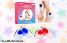 Almohadillas de gel para el talón que cuidan tus pies: ¡un ofertón imperdible que te hará sentir cada paso como un paseo en las nubes!
