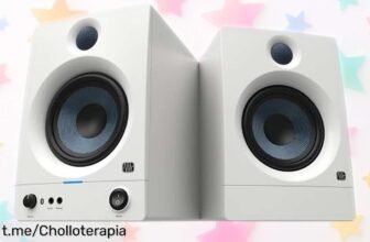 Altavoces activos PreSonus Eris 5BT Gen 2: sonido nítido y graves potentes a un precio de escándalo que no se repite, ¡hazte con ellos antes que desaparezcan!