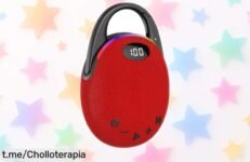 Altavoz Bluetooth portátil coioc con sonido potente y batería de larga duración a precio tirado, ¡no te quedes sin escuchar tus temas favoritos en todas partes!