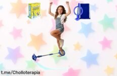 Anillo de salto Anyingkai para niños que gira y brilla: ¡juega, coordina y sorpréndete con este jueguecito a un precio locazo! No te lo pierdas.