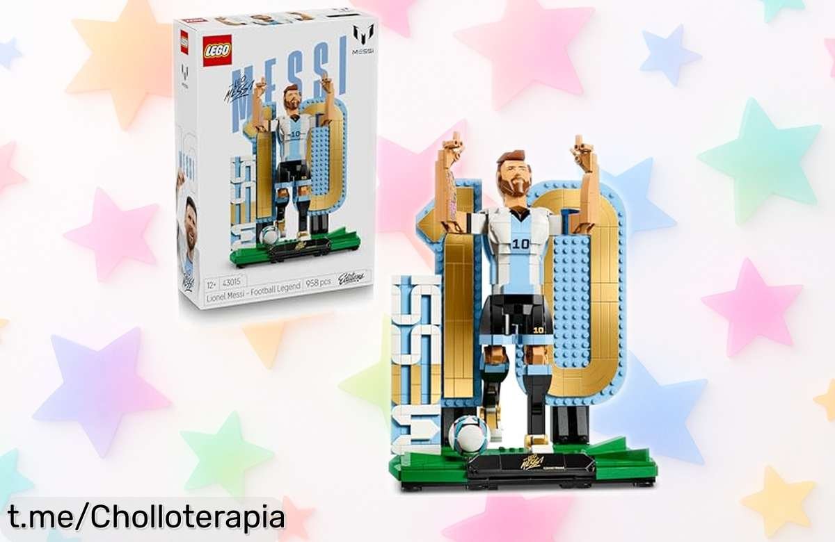 Asombrosa figura 3D de LEGO de Messi para montar en casa y deleitar a los amantes del fútbol, ¡una oferta tan increíble que no querrás dejar escapar!