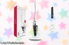 Aspiradora compacta 2 en 1 ENCHEN V1, ¡filtro HEPA lavable y succión potente a precio de risa! Nunca fue tan fácil disfrutar de un hogar limpio. Aprovecha antes que se acabe.