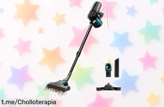 Aspiradora escoba Cecotec Conga Thunderbrush 560 Neo con potencia ciclónica a precio de risa, ¡no pierdas la oportunidad de hacer que tu hogar brille hoy mismo!