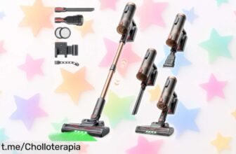 Aspiradora escoba Proscenic P11 Ultra+: un chollo potente que atrapa hasta el polvo más tonto, ¡con 50 minutos de autonomía y sin enredos! No dejes pasar esta oportunidad única.