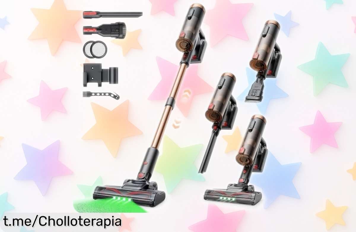 Aspiradora escoba Proscenic P11 Ultra+: un chollo potente que atrapa hasta el polvo más tonto, ¡con 50 minutos de autonomía y sin enredos! No dejes pasar esta oportunidad única.