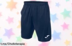 Atrévete a marcar la cancha con el Pantalón corto Joma Bermuda Drive 100438: calidad que seca rápido y guarda todo para tus entrenos intensos, ¡no se te escape este ofertón!