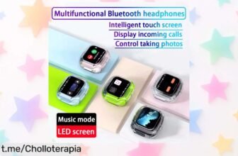 Auriculares Air Max TWS con sonido estéreo brutal y pantalla táctil, ahora a un precio de risa que no querrás dejar pasar. ¡Escucha los graves potentes y siente la experiencia ya!