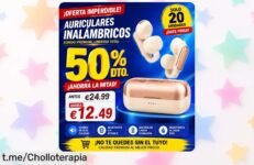 Auriculares deportivos inalámbricos con cancelación de ruido y 40 horas de batería a precio de risa, ¡escucha tu música favorita sin límites mientras te mueves!