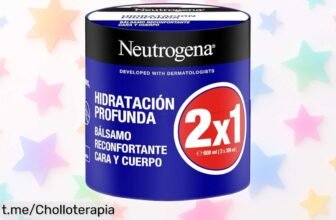 Bálsamo hidratante Neutrogena Fórmula Noruega pack 2x300 ml, precio de ganga y piel suave hasta 72 horas; ¡no te lo pienses más y cuida tu piel hoy mismo!