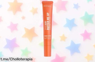Bálsamo labial Rimmel London Oh My Gloss Butter Me Up: labios suaves y deliciosos, efecto calma en un tamaño ideal. ¡No dejes pasar este ofertón!