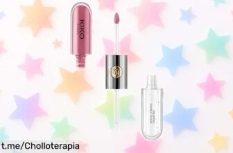 Barra de labios líquida KIKO Milano Unlimited Double Touch 119, el color perfecto que brilla hasta 12 horas y a un precio nunca visto. ¡Hazlos resplandecer sin detenerte!