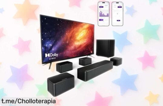 Barra de sonido ULTIMEA Poseidon D80: sumérgete en el cine en casa con un sonido 3D envolvente brutal y llévatela a un precio loco que no volverá. ¡Hazlo tuyo ya!