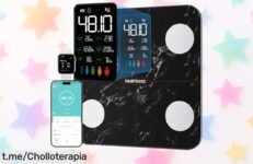 Báscula digital de baño con análisis corporal y Bluetooth, una pasada por un precio de locura que no puedes dejar escapar ¡Empieza tu cambio hoy mismo!
