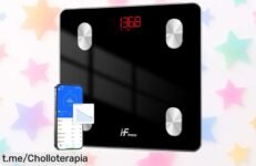 Báscula digital de grasa corporal HomeFashion HFitness, una oportunidad única para medir tu salud y la de los tuyos en casa, ¡no te lo pierdas!