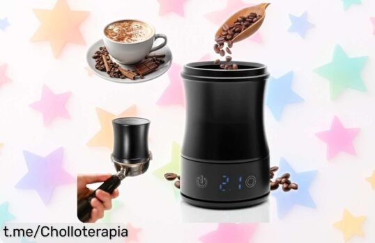 Báscula digital para café con pantalla LED y carga USBC a precio de locura, ¡no dejes pasar este chollazo que hará feliz a tu mañana!