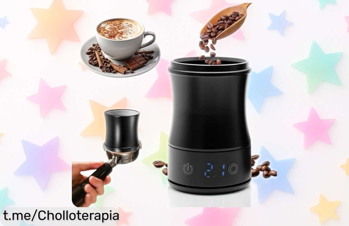 Báscula digital para café con pantalla LED y carga USBC a precio de locura, ¡no dejes pasar este chollazo que hará feliz a tu mañana!