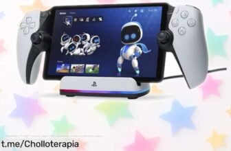 Base de carga magnética PowerA para PlayStation Portal, iluminada y resistente: ¡chollo increíble para tenerlo todo listo a velocidad máxima!