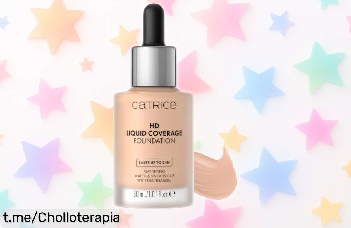 Base de maquillaje Catrice HD Liquid Coverage que cubre todo y parece piel natural: ¡Consíguelo ahora a un precio loco antes de que desaparezca!