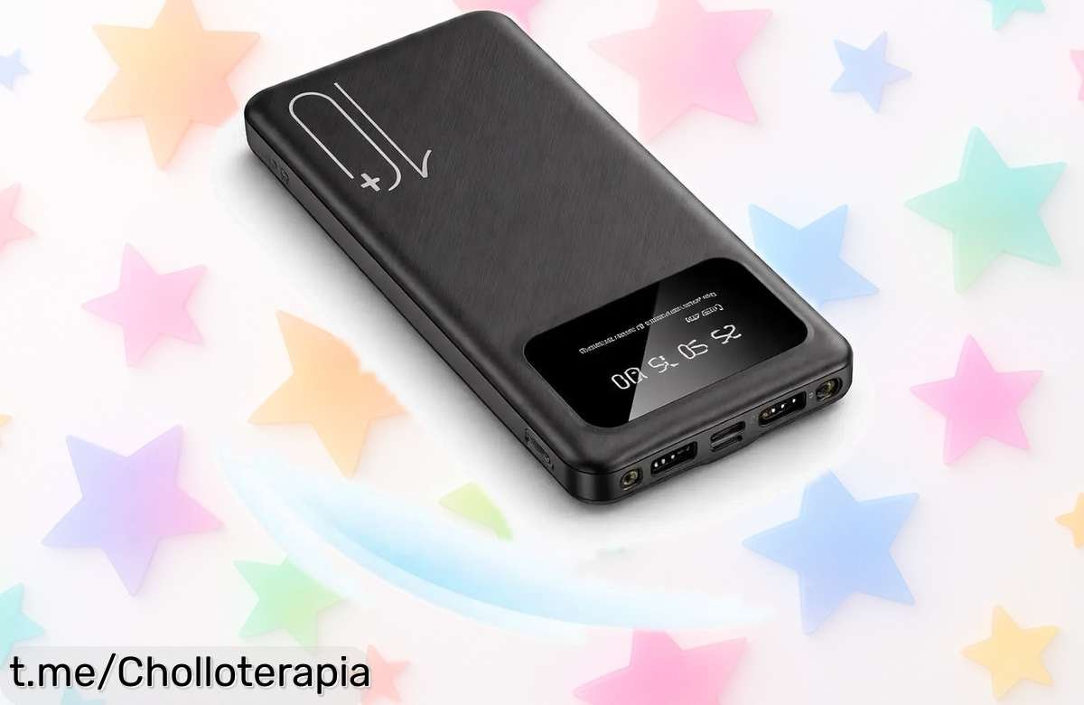 Batería portátil SPARK de 10.000 mAh para cargar 2 dispositivos rápido y con un diseño ligero, ¡ahora a un precio loco que no querrás dejar escapar!