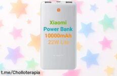 Batería portátil Xiaomi Power Bank 10000mAh: carga rápida y tres puertos a un precio loco, ¡asegura que tus dispositivos nunca se queden sin energía!