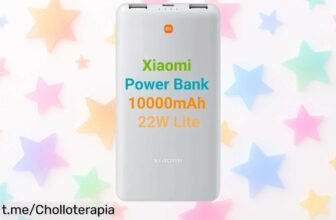 Batería portátil Xiaomi Power Bank 10000mAh: carga rápida y tres puertos a un precio loco, ¡asegura que tus dispositivos nunca se queden sin energía!