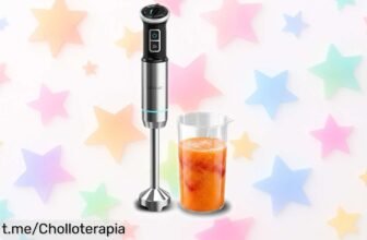 Batidora de mano Cecotec Power Neutron 1100MAX con cuchillas de titanio, ¡precio loco y un super chollo para preparar tus recetas en un abrir y cerrar de ojos!