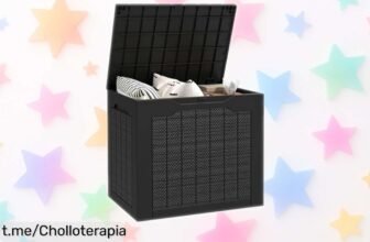 Baúl de almacenaje para exterior Outsunny 97L, el super chollo que todo hogar necesita: resguarda tus cosas a buen recaudo y con montaje rapidísimo. ¡Aprovecha esta oferta loca ya!