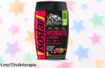 Bebida isotónica Isostar Hydrate & Perform: carga tus energías al instante con este super chollo de 14 raciones. ¡No te quedes seco en el deporte y aprovecha esta oferta única ahora!