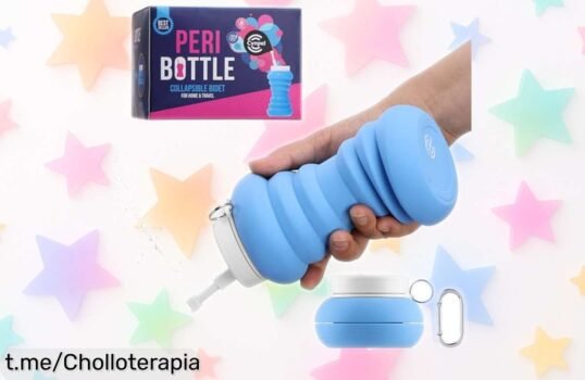Bidé portátil plegable Cynpel: el chollazo que redefine tu cuidado postparto, limpieza rápida y práctica ¡Llévalo contigo a todos lados! No dejes pasar esta oferta única.