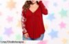 Blusa de mujer con encaje floral y diseño asimétrico a precio loco, no te pierdas esta oportunidad que hará que brilles en cualquier ocasión. ¡Cómprala ya!
