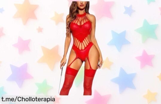 Bodystocking sexy de RSLOVE que desata pasiones: diseño espectacular y tela resistente a precio loco, ¡no te lo pierdas y echa fuego en tus noches especiales!