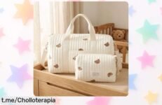 Bolsa cambiadora de pañales Hinatdd 2 para bebé a precio que no cuadra, ideal para estar siempre listo y hacer la crianza más fácil; ¡no te quedes sin la tuya hoy!