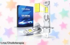 Bombillas LED para coche KOYOSO H1 que iluminan como nunca y a un precio de escándalo, ¡no te quedes sin ver lo que importa cuando conduces!