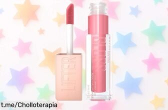 Brillo de labios Maybelline Lifter Gloss: hidratación y volumen duradero en un aplicador XXL, ¡un ofertón increíble que hará brillar tus sonrisas!
