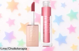 Brillo de labios Maybelline New York con ácido hialurónico, ¡ofertón que no puedes dejar escapar para lucir unos labios irresistibles todo el día!