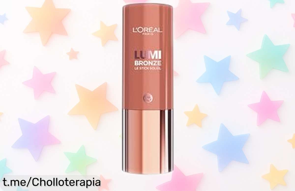 Bronceador en barra L’Oréal Paris Lumi Le Bronzer a precio tirado, consíguelo ya y brilla con un toque natural que ilumina tu rostro como nunca antes.