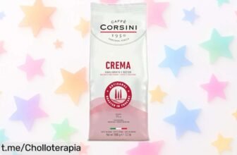 Café en grano Caffè Corsini de 1 kg, sabor intenso y equilibrado que despierta tu paladar a un precio loco ¡No pierdas la ocasión de disfrutarlo ya!