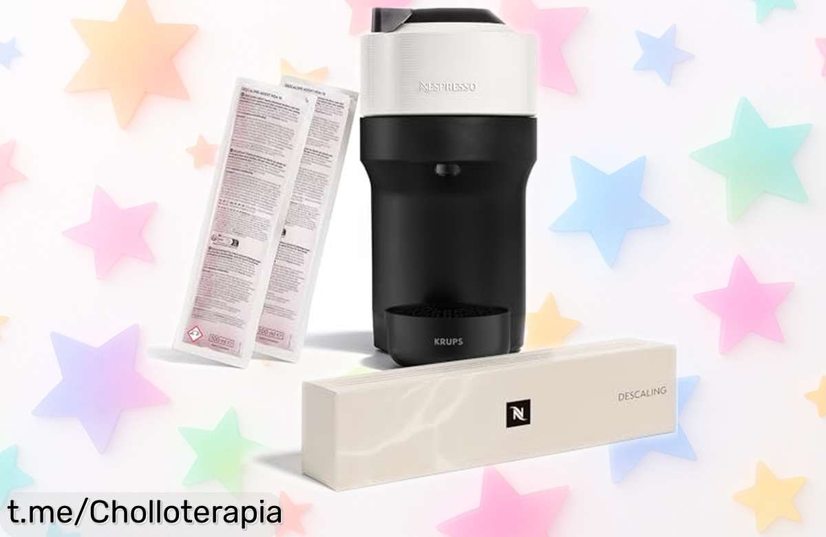 Cafetera Krups Nespresso VERTUO Pop: ¡controla tu café por Bluetooth y disfruta cuatro tamaños distintos de sabor, chollo experto que se va volando!