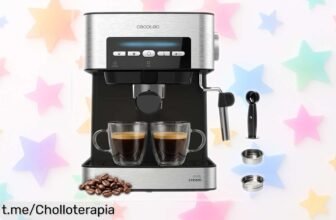Cafetera espresso Cecotec Power Espresso 20 Matic Elite, ¡rebajada a un precio de locura para disfrutar del mejor café en casa! No te pierdas este chollazo que mejora tus mañanas.