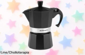 Cafetera italiana Orbegozo KFN 310 para 3 tazas, ¡rebajada a un precio de escándalo! Disfruta tu café perfecto en minutos y aprovecha este super chollo antes que se agote.
