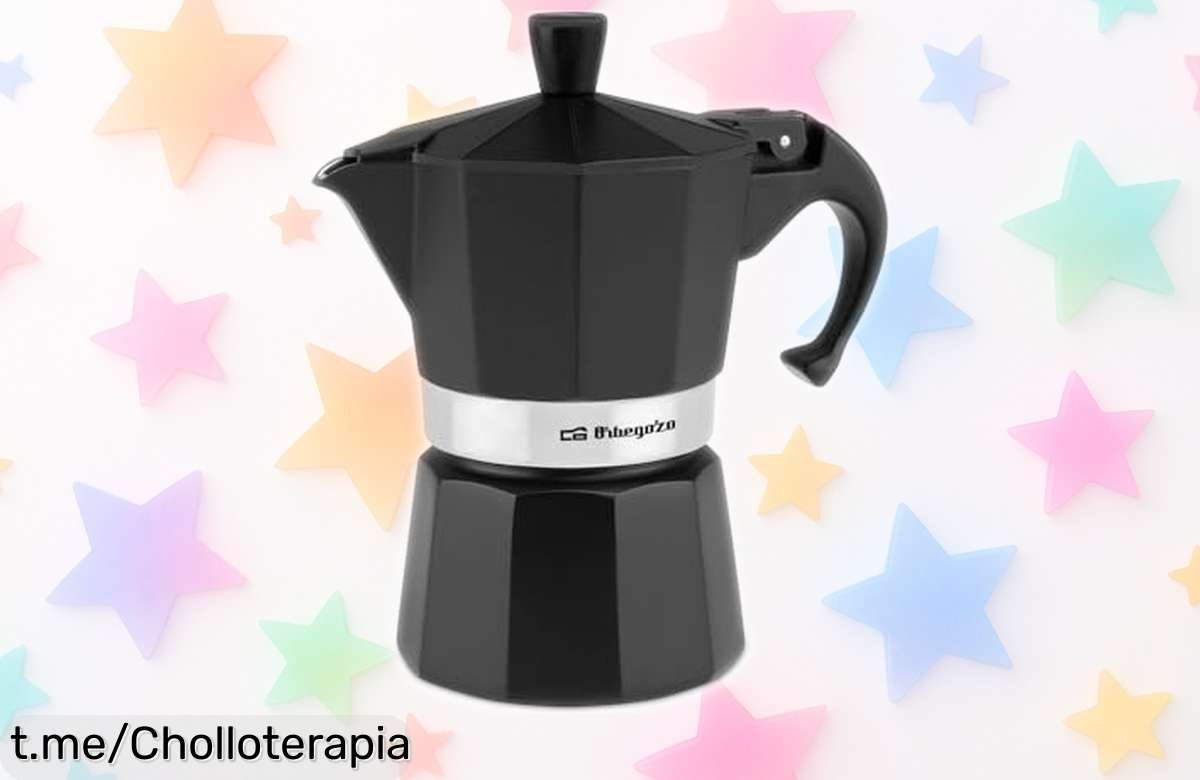Cafetera italiana Orbegozo KFN 310 para 3 tazas, ¡rebajada a un precio de escándalo! Disfruta tu café perfecto en minutos y aprovecha este super chollo antes que se agote.